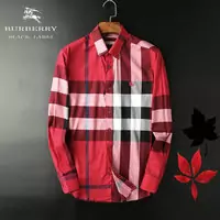 fashion chemise burberry polo new feuille erable rouge